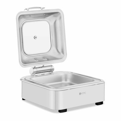 Royal Catering Chafing Dish GN 2/3 Sichtfenster 5,3L Edelstahl