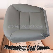 For 1995-1999 Chevy Tahoe Driver Side Bottom Leather Seat Cover Pewter Gray For 1995-1999 Chevy Tahoe Driver Side Bottom Leather Seat Cover Pewter Gray