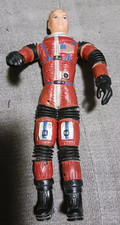 Mattel 1966 Major Matt Mason Man in Space Sgt. Storm 6" Figure  No Helmet Red