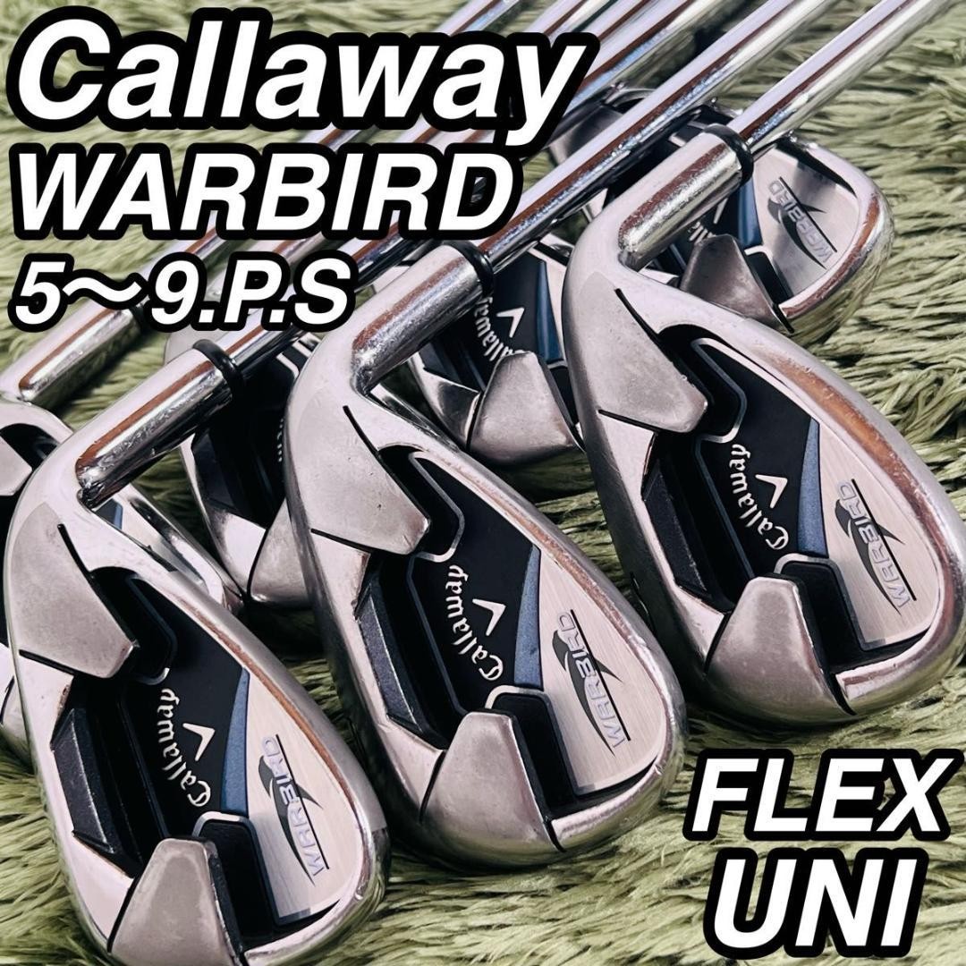 Callaway WARBIRD 2019 アイアン7本セットFlex R 右利 Callaway WARBIRD 2019 アイアン7本セットFlex R 右利 【公式通販】