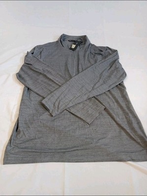 Travis Mathew Herren Sport Shirt Laufshirt The Heater 1/4 Zip UVP 100 