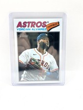 Yordan Alvarez Base Chrome Variation - 2026 Topps Heritage #25 NM/MINT!