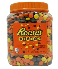 Reese's Pieces Peanut Butter Candy, 62 Ounce - New In Seal Box - Free Shipping