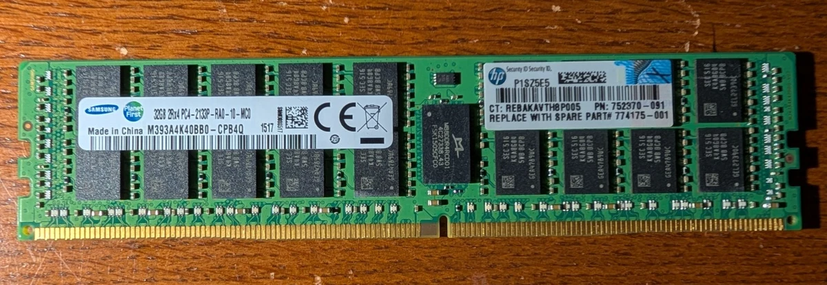 Samsung DDR4 SDRAM 32 GB Total Capacity Memory (RAM) for sale - eBay