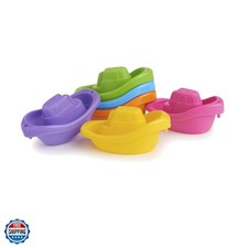 Little Boat Train Bath Toy, Fun for Babies and Toddlers, 6 Piece Set