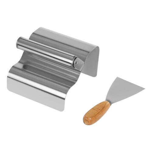 Landscape Curb Trowel Stainless Steel Concrete Curbing Trowel with Putty Knife