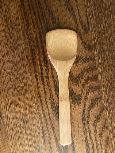 Pampered Chef Wooden Bamboo Spoon 8 In - Picture 2 of 2
