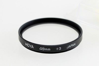 Hoya Filter +3 49mm 49 mm Nahlinse