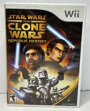 Star Wars: The Clone Wars: Republic Heroes Nintendo Wii 2009 Tested No Manual