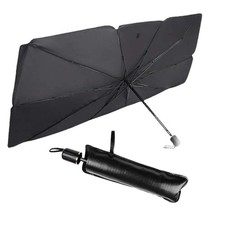 Car Windshield Sun Shade Umbrella 51 x 31 in Foldable Front Window Cover w/ Bag