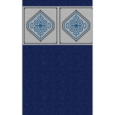 Mangalore Mosaic 24-ft Round Heavy Gauge Unibead Liner - 52-in