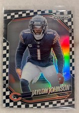 2025 Panini Prizm- JAYLON JOHNSON - #44 - Black & White Checker Prizm | Bears  