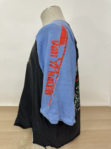 Vintage Van Halen 1984 World Tour Single Stitch Raglan Baseball Style Shirt JUMP - Picture 17 of 24