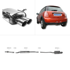 Bastuck Komplettanlage - Mini R56 Cooper S (inkl. John Cooper Works)