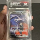 Pokemon TCG Team Rocket’s Mewtwo Ex 281/217 SIR Ace 10 (Perfect Subgrades)