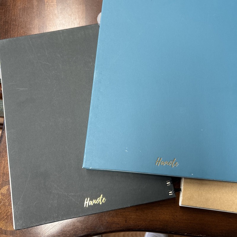 HANOTE 3 Packs Spiral Notebook, Spiral Ruled Journal with Hard Cover, 8.5" x ...