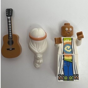 LEGO Movie Minifigure Vitruvius Hippie Singer 70809 70810 TieDye Musician Guitar