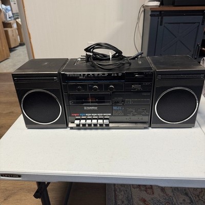 VTG Goldstar TSR-921 BOOMBOX Radio AM/FM RADIO WORKS, CASSETTE NOT WORKING