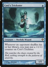 Cosi's Trickster [Zendikar] Lightly Played Foil