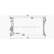 Kühler Motorkühlung für Opel Vivaro Kasten F7 Combi J7 E7