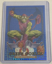 2024 Marvel Masterpieces '92 Platinum Green Goblin Blue Traxx #36