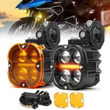 2x 20000lm 200w Led Spot Light Auxiliary Motorcycle Headlights Driving Fog Light 2x 20000lm 200w Led Spot Light Auxiliary Motorcycle Headlights Driving Fog Light