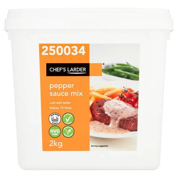 Chef's Larder Pepper Sauce Mix 2kg Catering Sauce Base (1 Pack)