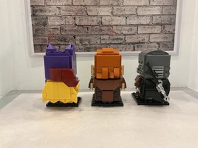 LEGO BRICKHEADZ - Batgirl #41586 / Obi-Wan Kenobi #40547 / The Mandalorian