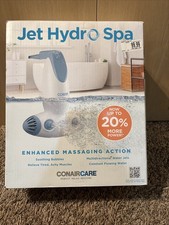 Conaircare Jet Hydro Spa with Dual Hydro Jets  Invigorating Bubbles Bathtub NEW