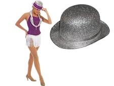 Center Stage Child 6x7 Dance Costume Jazz  Tap Fringed Leotard  Sequin Hat New