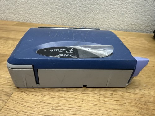 Brother P-Touch PT-1750 Label Thermal Printer No AC Cord/Ribbon Filthy But Works - Picture 10 of 15