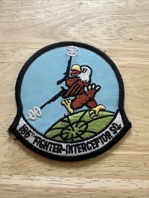 USAF Air Force 186th Fighter Interceptor Squadron patch New