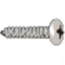 Sheet Metal Screw, #14 X 2 In, Zinc Plated Steel Pan Head Combination
