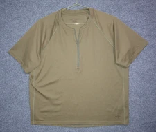 Arcteryx Men L Accelero Comp Half Zip Short Sleeve Lightweight Hike Shirt *READ*