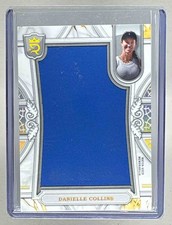 DANIELLE COLLINS 2024 Topps Royalty Tennis Relic Jewels GOLD Jumbo Patch #'d /10