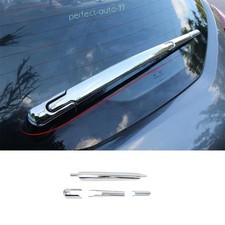 For Nissan Kicks 2018-2023 2024 Bright Chrome Tail Rear Window Wipers Cover Trim