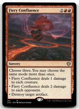 Fiery Confluence MTG R Normal 141 Starter Commander Decks SCD NM