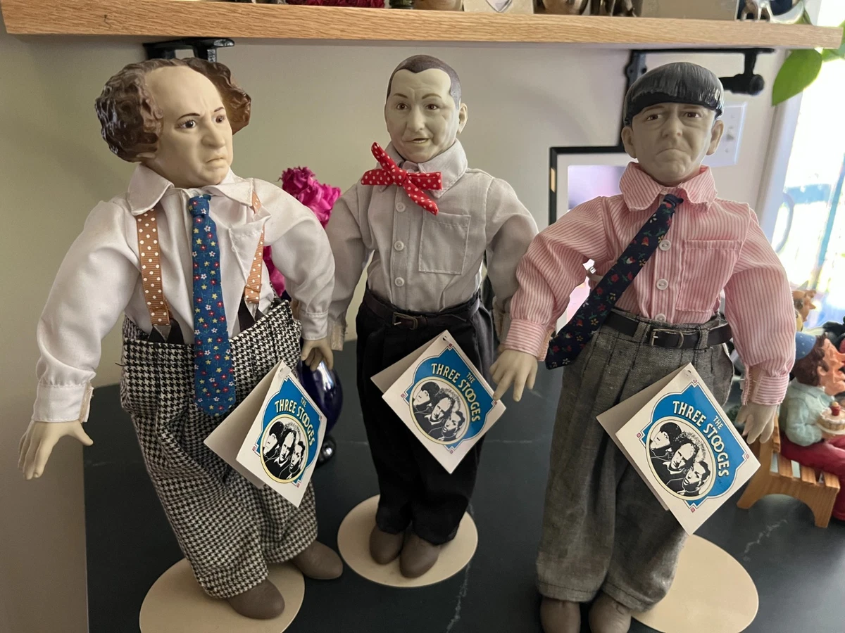 The Three Stooges Cartoon & TV Character Action Figures with