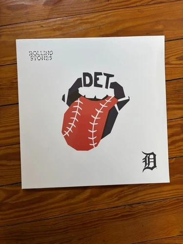 The Rolling Stones Vinyl LP Record Hackney Diamonds Detroit Tigers sealed new