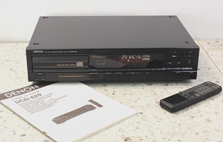 DENON DCD 620 Hi Fi compact disc CD player 1989 Made in Germany Burr Brown DAC's