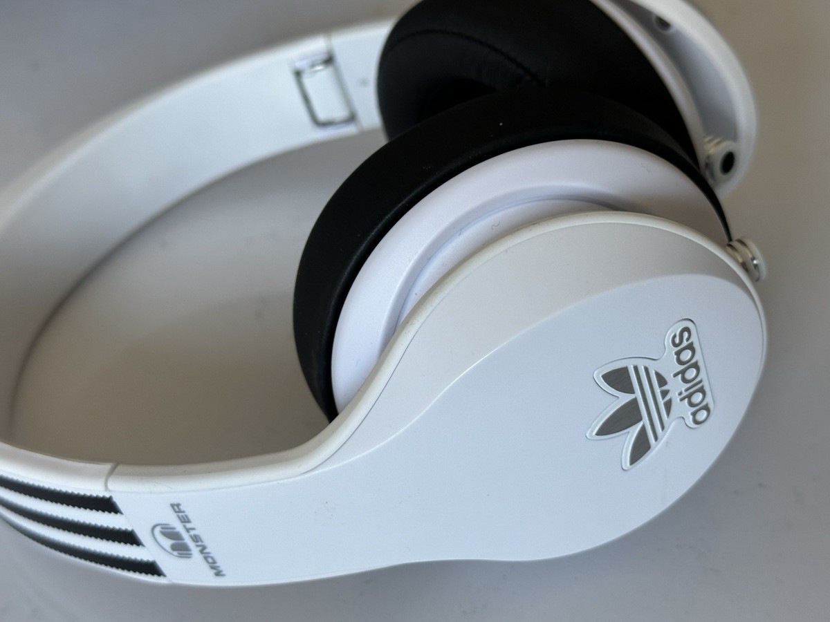 Monster ADIDAS-ORIGINALS Headband Headphones - White for sale