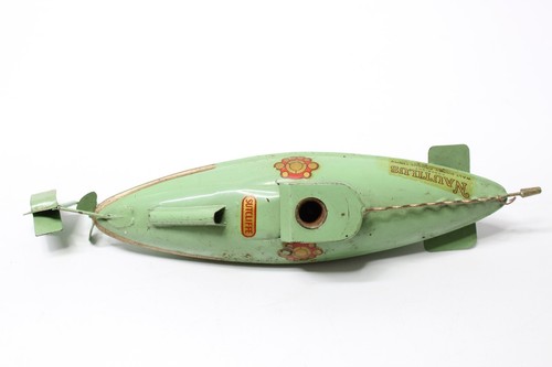 Vintage Tinplate Sutcliffe Clockwork Nautilus Submarine. - Picture 2 of 5