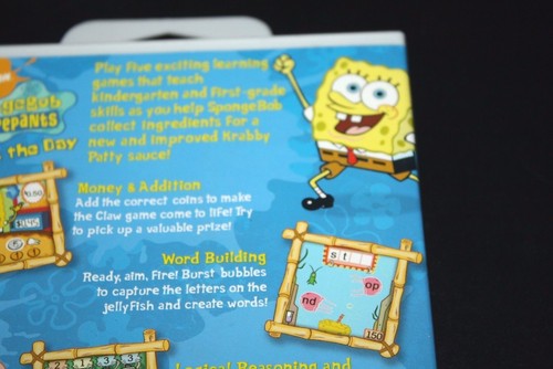 Leapster SpongeBob Game Leapster 2 K-1st Grades Reading & Math Teacher -DD ! - Picture 7 of 7