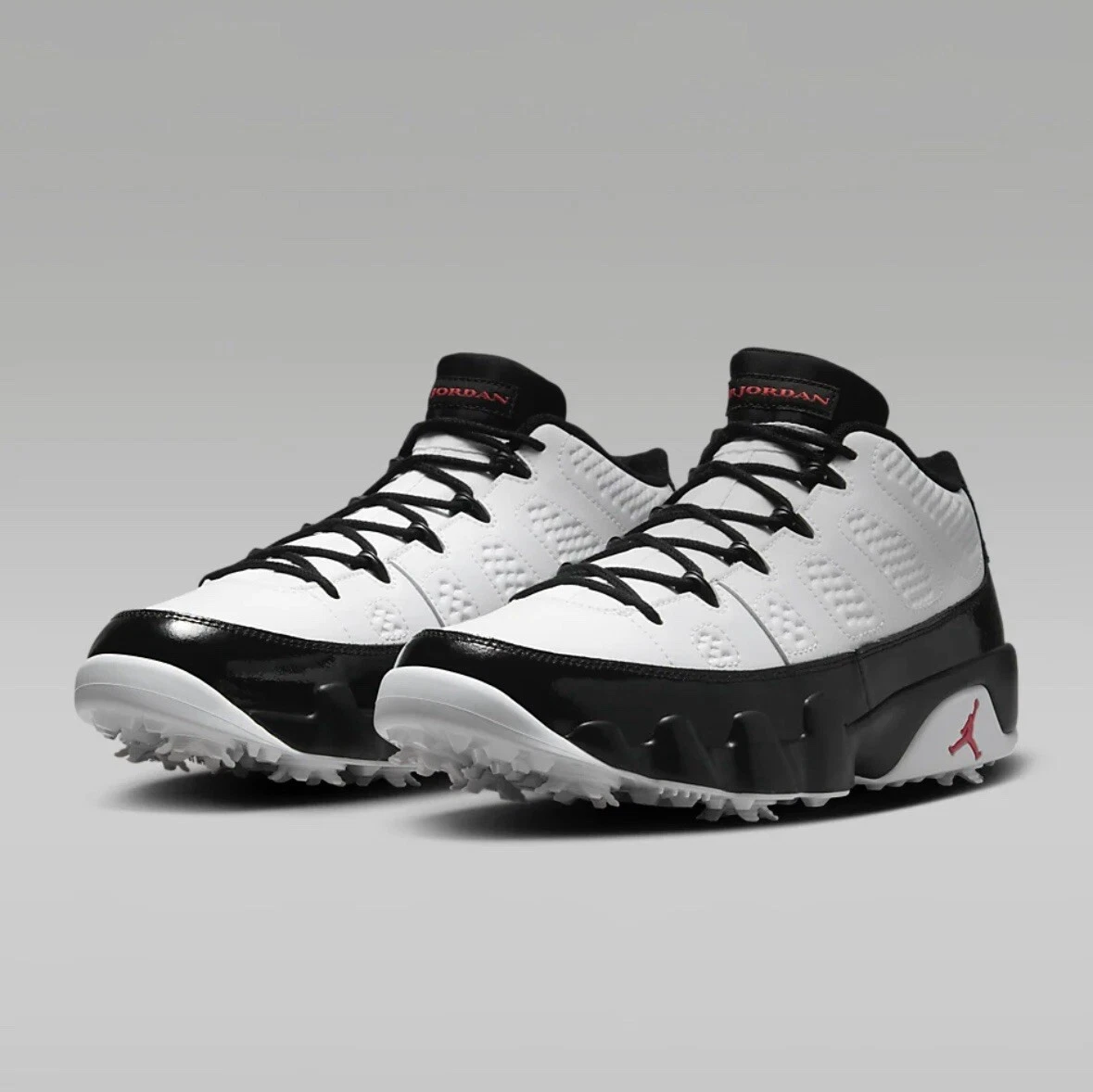 Preços baixos em Jordan 9 Golf Low White Black True Red | eBay