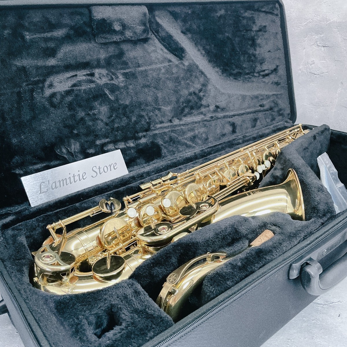 YAMAHA YTS-380 Tenor Saxophone Gold Lacquer YTS380 JP Bb Key