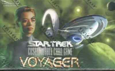 Star Trek CCG Decipher Voyager VOY SEALED Booster Box TCG NEW SEALED