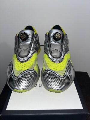 Gucci Runway Ultrapace R Gelb/Grau - Herren EU 43 US 9 mit Box