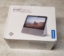 Lenovo - 7" Smart Display with Google Assistant - CD-17302F STORE DEMO MODEL