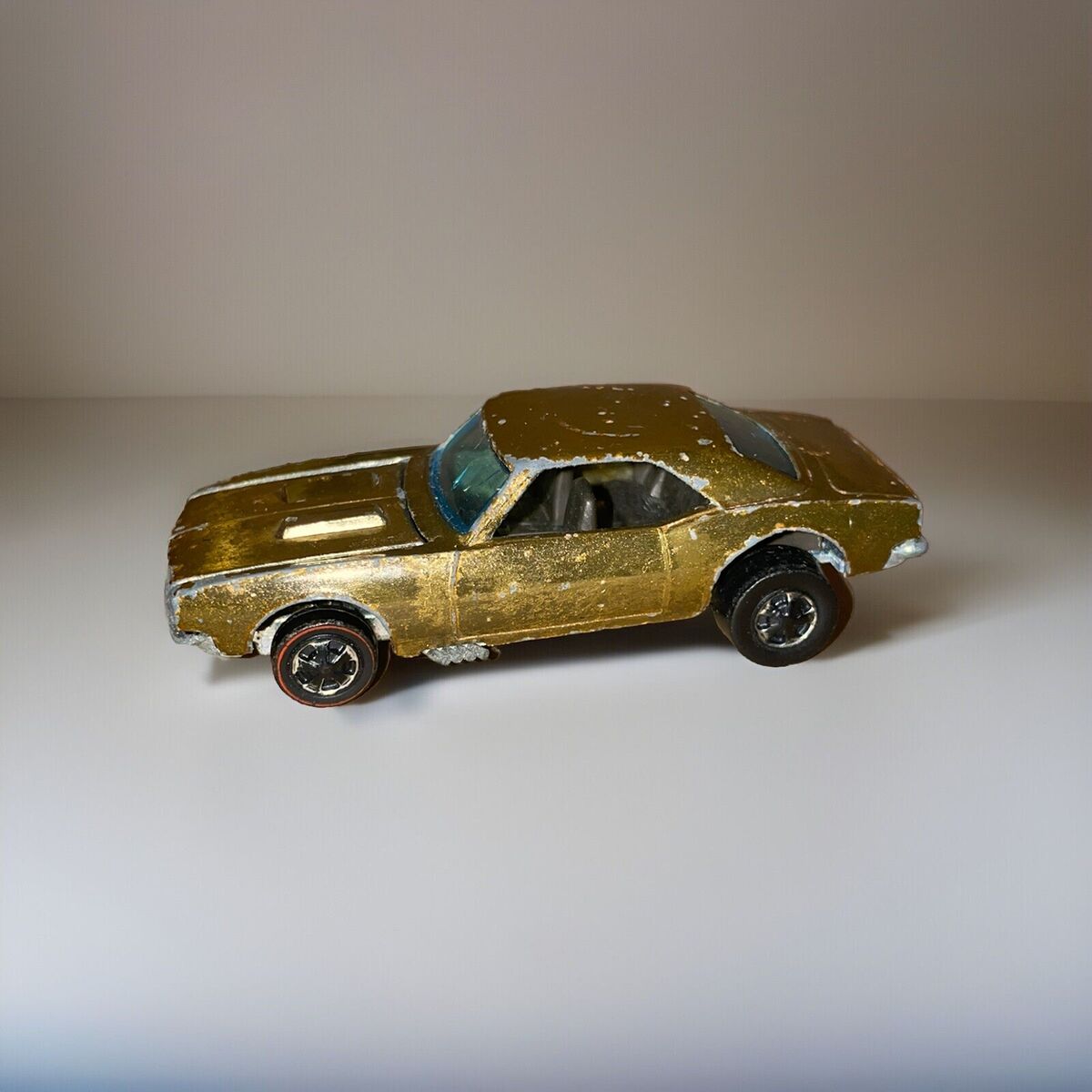 VERY RARE HOT WHEELS RED LINE 1968 Custom Camaro Gold HK | eBay VERY RARE HOT WHEELS RED LINE 1968 Custom Camaro Gold HK | eBay