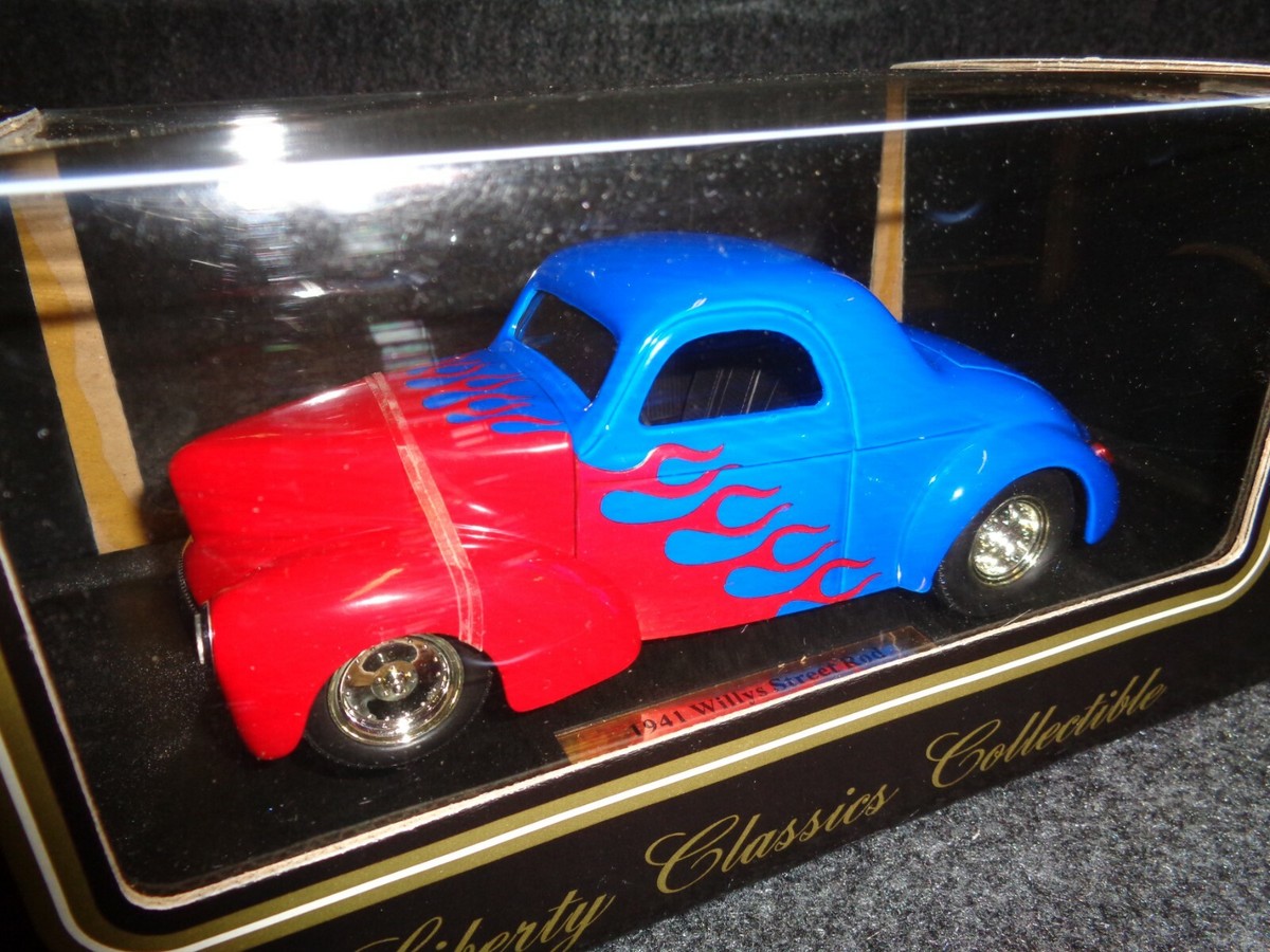1941 WILLYS COUPE HOT ROD LIBERTY CLASSICS DIECAST 1:25 MARATHON
